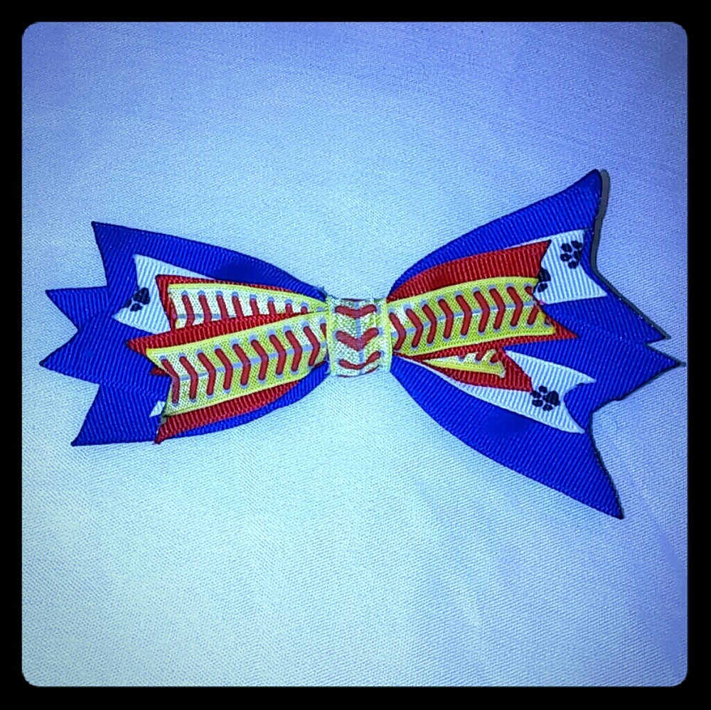 🎀Softball Hairbow🎀